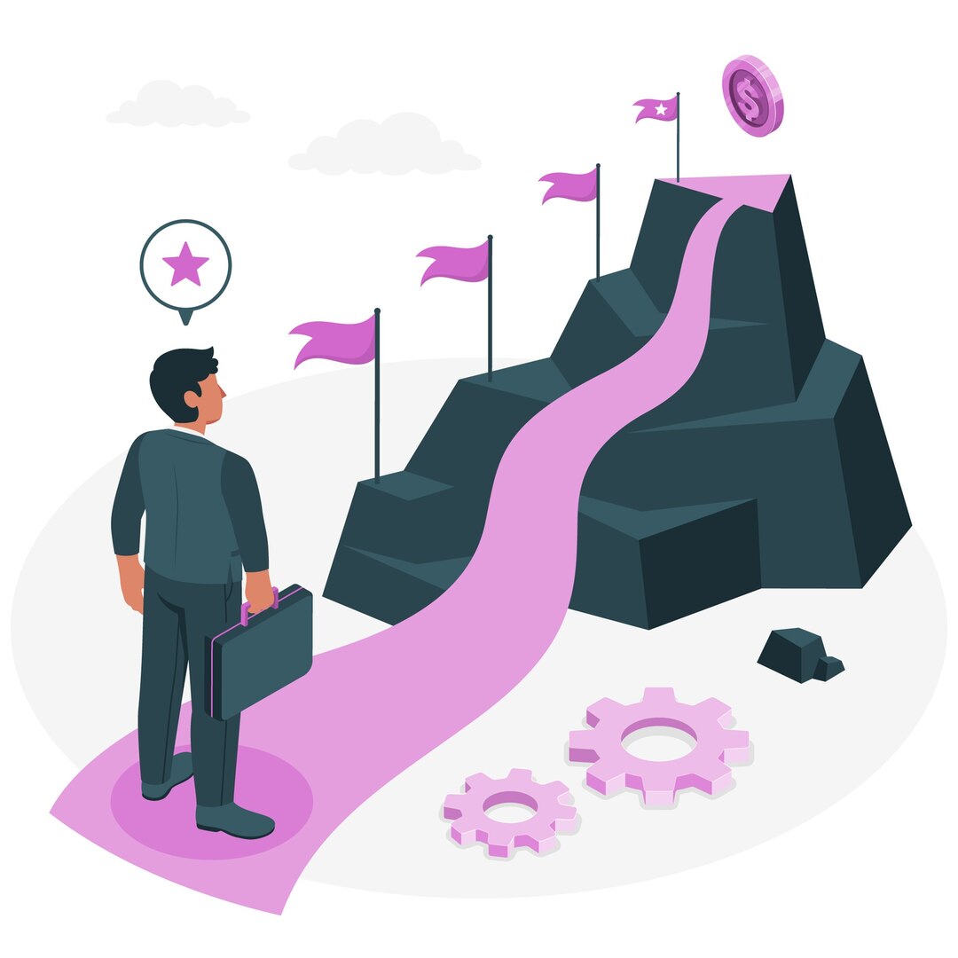 Setting business goals gives you a clear direction and helps you create B2B content that drives conversions.